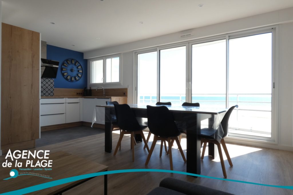 SUPERBE APPARTEMENT 2 CHAMBRES – TRES MODERNE – MAGNIFIQUE VUE MER