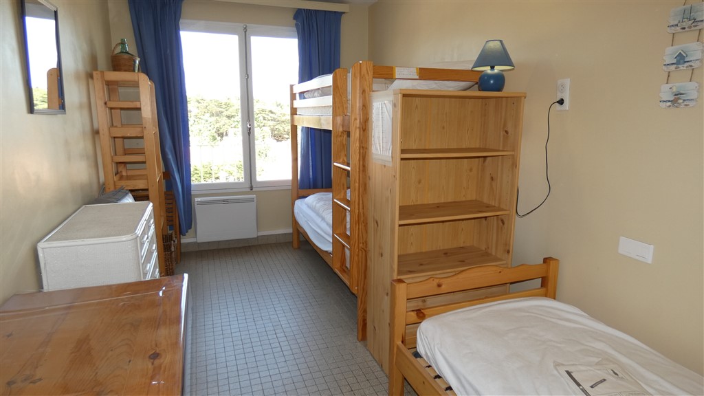 LOCATION VACANCES APPARTEMENT – 3 CHAMBRES – FACE MER – SECTEUR IDEAL POUR DES VACANCES