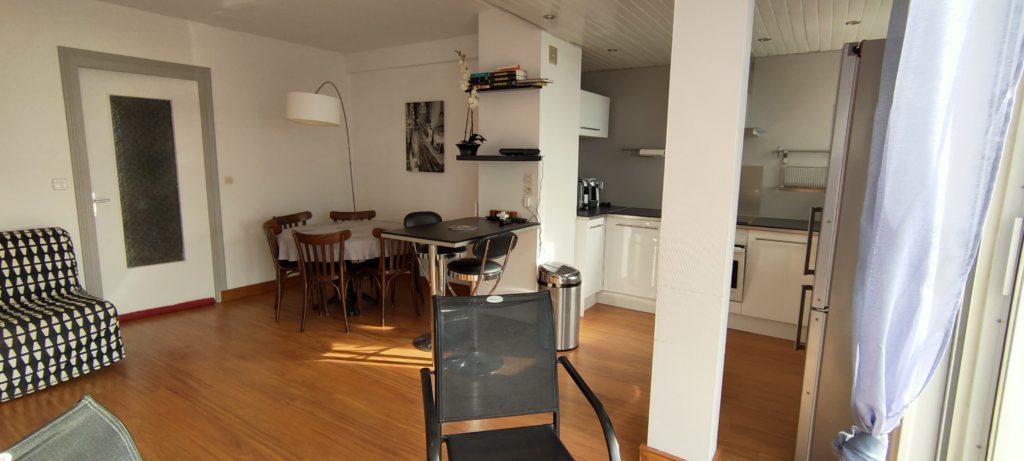 Bel appartement 2 chambres – face mer – 5 personnes, wifi