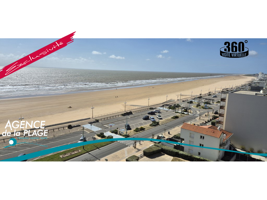 Appartement T3 FACE MER à vendre – plage des Demoiselles