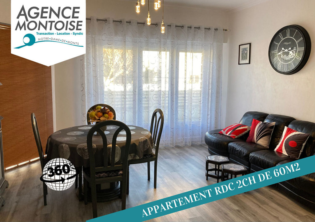 Appartement NOTRE DAME DE MONTS – 3 pièce(s) – 60 m2