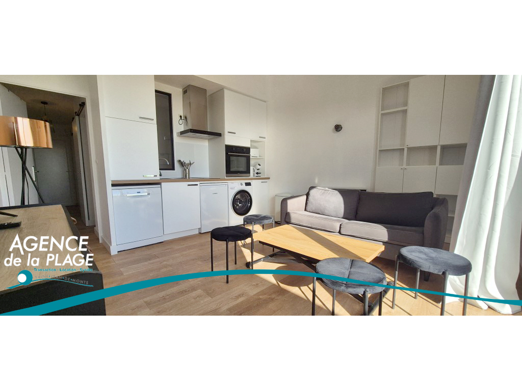 Appartement à Vendre – ST JEAN DE MONTS – Studio rénové avec chambre en alcôve